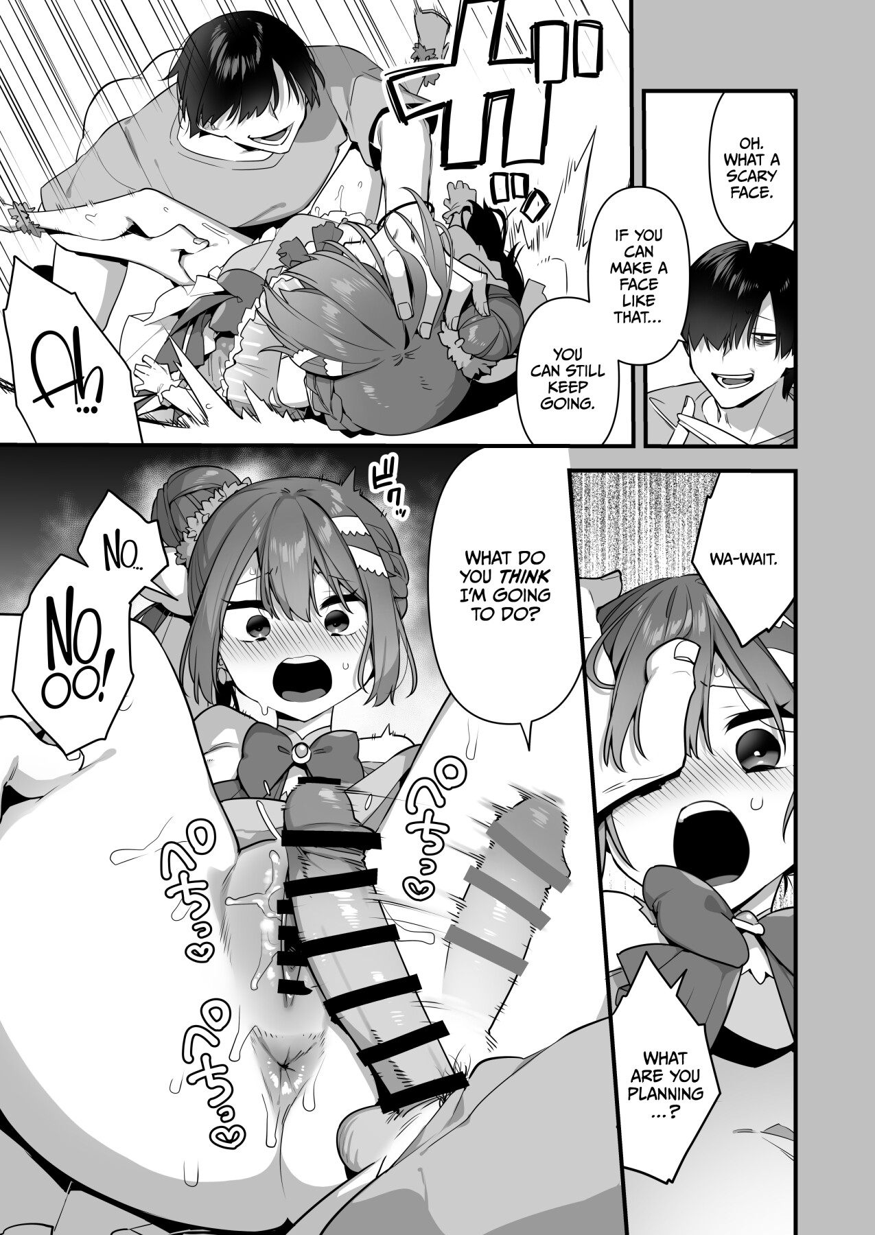 Hentai Manga Comic-Since I became a pawn of evil... I'll disgrace the magical girl 2-Read-46